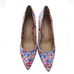 Kelly & Katie Floral Heels Sz 8M 3"Heel NWOT